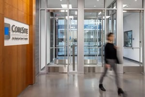 CoreSite NY3 Data Center View of Entry