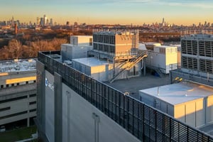 CoreSite NY3 Data Center View of Roof