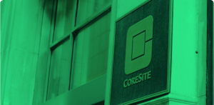 CoreSite Chicago CH1 data center signage
